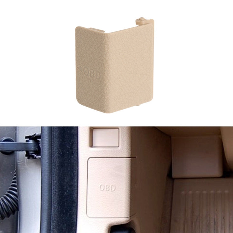 Car Diagnostic Plug Cover OBD Panel Decorative Cover 51437147538 for BMW F35 2012-2019 (Beige) by buy2fix