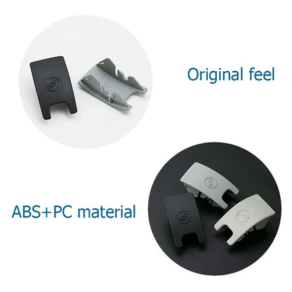 Car Rear Children Seat Isofix Cover for Audi A6 2013-2018(Grey) by buy2fix