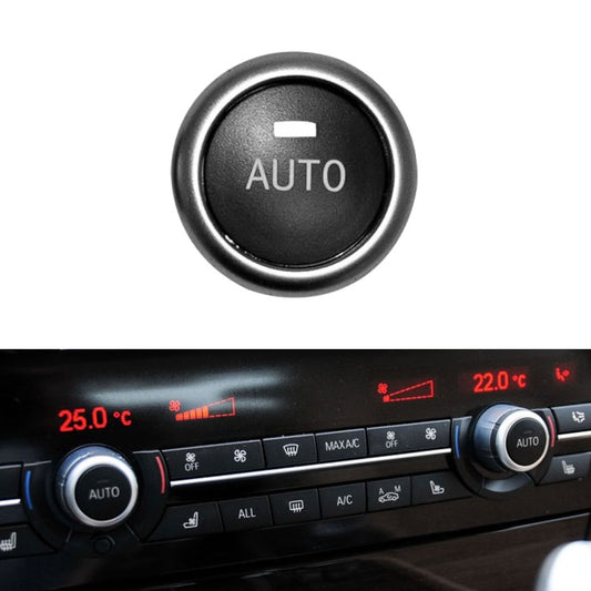 Car Temperature Adjustment Switch Air Conditioning Knob with Letter for BMW 5 Series / 6 Aeries / 7 Aeries GT - Car Switches by buy2fix | Online Shopping UK | buy2fix