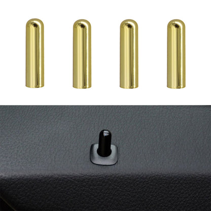 4 PCS Car Unlock Cover Door Bolt Door Handle for BMW X1 / X6(Gold) - Car Switches by buy2fix | Online Shopping UK | buy2fix