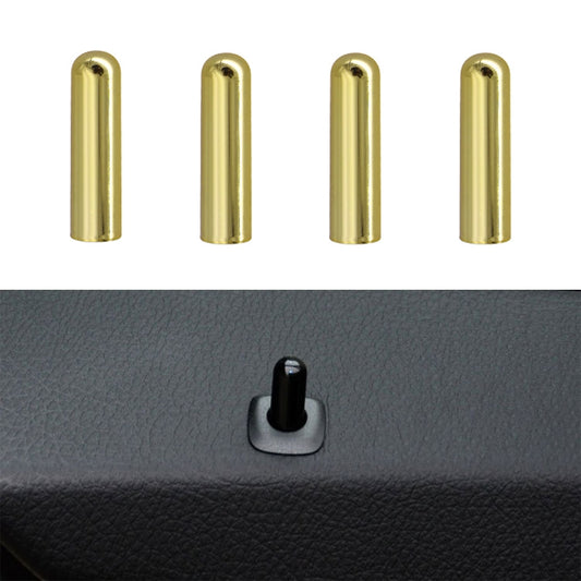4 PCS Car Unlock Cover Door Bolt Door Handle for BMW X1 / X6(Gold) - Car Switches by buy2fix | Online Shopping UK | buy2fix