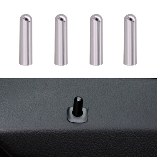 4 PCS Car Unlock Cover Door Bolt Door Handle for BMW X1 / X6(Silver) - Car Switches by buy2fix | Online Shopping UK | buy2fix