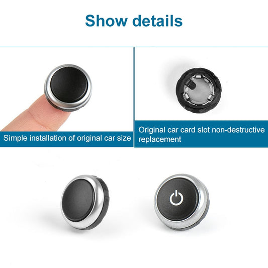 Car Radio Switch Button CD Player Volume Knob 64119350272 for BMW F10 - Car Switches by buy2fix | Online Shopping UK | buy2fix