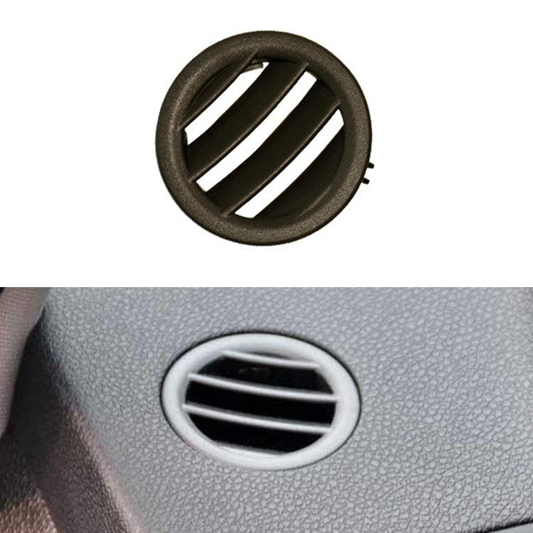 Car Right Side Dashboard Small Air Outlet Circular Air-conditioning Outlet for Mercedes-Benz C Class W204 (Brown) - Air Conditioning System by buy2fix | Online Shopping UK | buy2fix