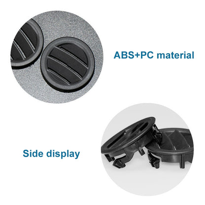 Car Right Side Dashboard Small Air Outlet Circular Air-conditioning Outlet for Mercedes-Benz C Class W204 (Brown) - Air Conditioning System by buy2fix | Online Shopping UK | buy2fix