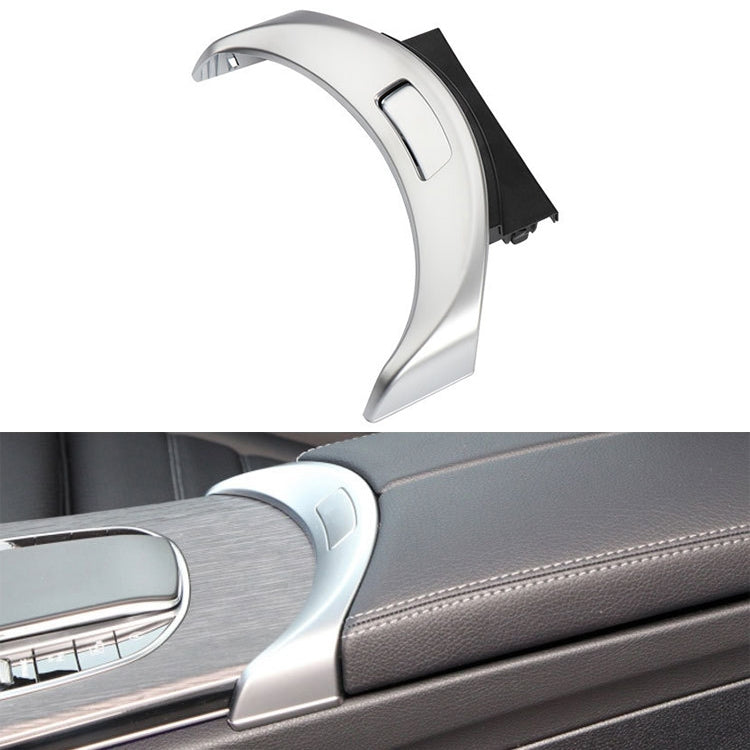 Car Armrest Box Switch Decorative Cover Armrest Button Frame for Mercedes-Benz W205 / W253 by buy2fix
