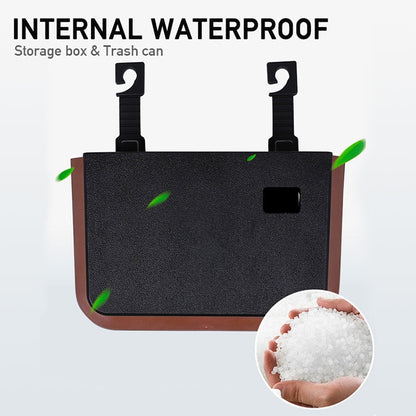 929 Car Foldable Hanging Trash Can Storage Bin (Black) by buy2fix