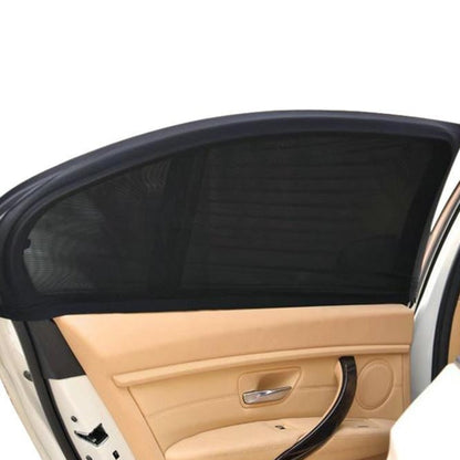 Auto Car Window Mesh Shield Sunshade Visor Net Mosquito Repellent UV Protection Window Covers, High Pop-up Front Window Version by buy2fix