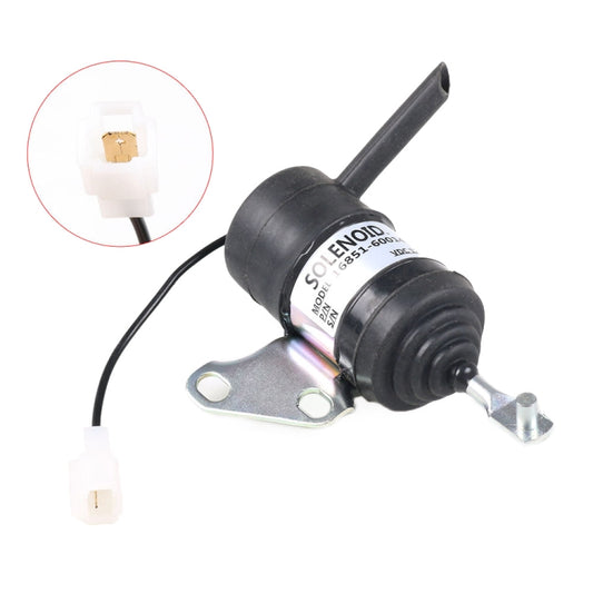 Engine Flameout Solenoid Valve 16851-60014 for Kubota - Engine Fittings by buy2fix | Online Shopping UK | buy2fix