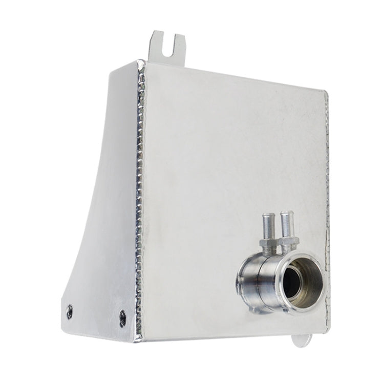 Car Modified Triangle Aluminum Alloy Cooling Water Tank Bottle Can for Nissan (Silver) by buy2fix