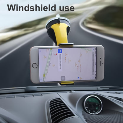 GB-452 Universal Car Suction Cup Mount Bracket Phone Holder (White) - Universal Car Holders by buy2fix | Online Shopping UK | buy2fix