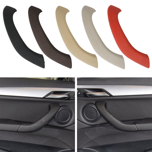 Car Right Side Inside Doors Handle Pull Trim Cover 51417417513 for BMW X1 2016-, Left Driving(Red) - Door Handles by buy2fix | Online Shopping UK | buy2fix