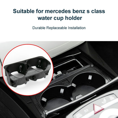 Car Water Cup Holder 2216801991 for Mercedes-Benz S-Class W221 2006-2006, Left Driving - Car Drink Holders by buy2fix | Online Shopping UK | buy2fix