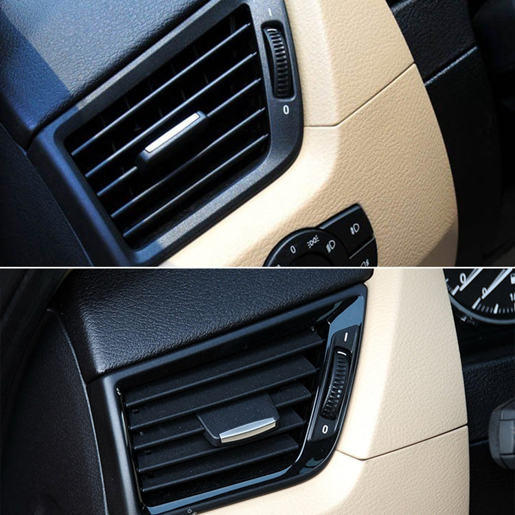 Car Left Side Air Conditioner Vent Panel for BMW X1, Left Driving(Color: Matte) - Car Interior Mouldings by buy2fix | Online Shopping UK | buy2fix