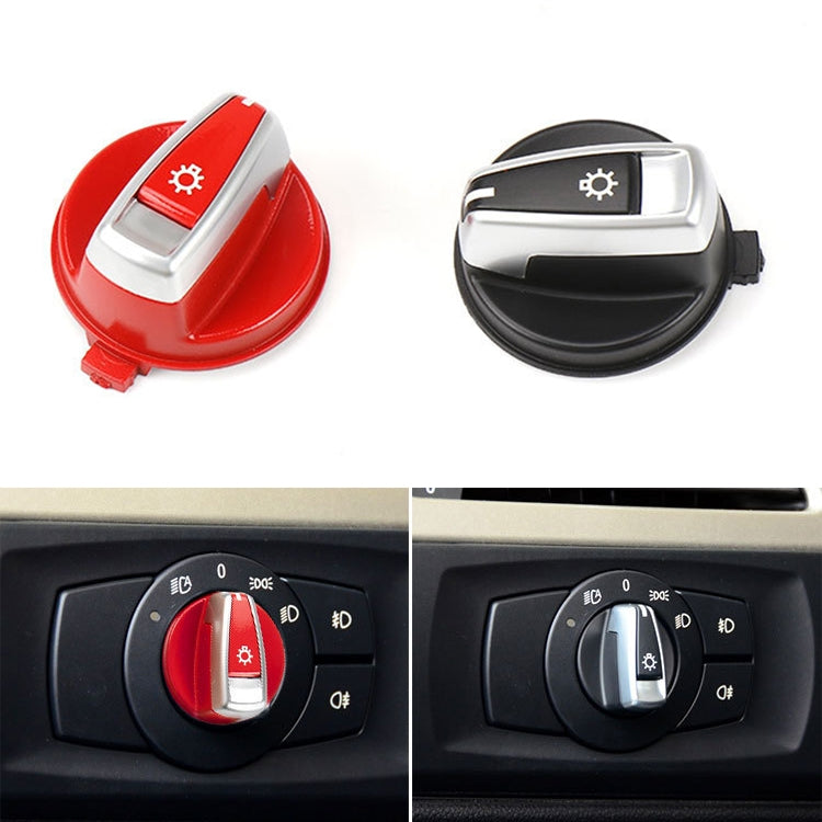 Car Headlight Switch Button Knob Cover Trim 6131 6932 796 for BMW X1 2009-2015, Left Driving (Black) - Car Switches by buy2fix | Online Shopping UK | buy2fix