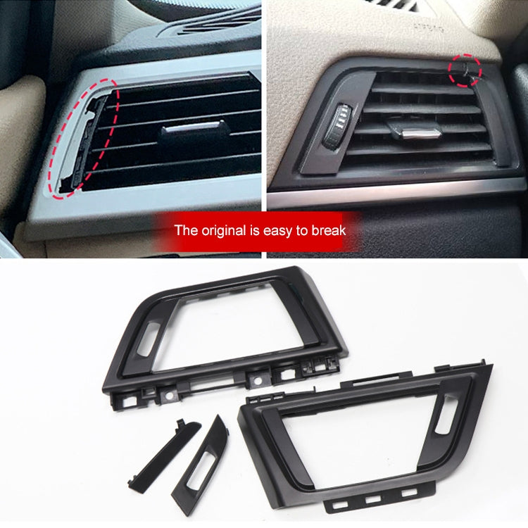 Car Right Side Air Conditioner Vent Panel 64229253217 for BMW 3 Series, Left Driving(Color: Matte) - Car Interior Mouldings by buy2fix | Online Shopping UK | buy2fix