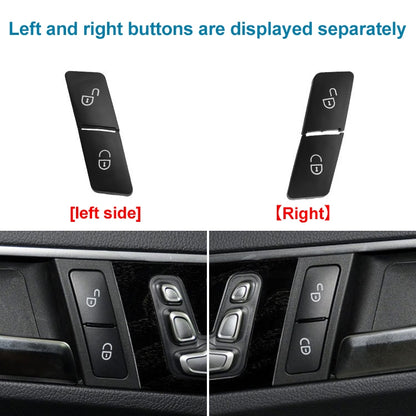 Car Left Side Door Lock Switch Buttons 2049058402 for Mercedes-Benz W204, Left Driving (Red) - Car Switches by buy2fix | Online Shopping UK | buy2fix