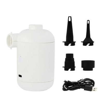 HT-426 USB Electric Air Pump for Rubber Boat Inflatable Bed (White) - Inflatable Pump by buy2fix | Online Shopping UK | buy2fix