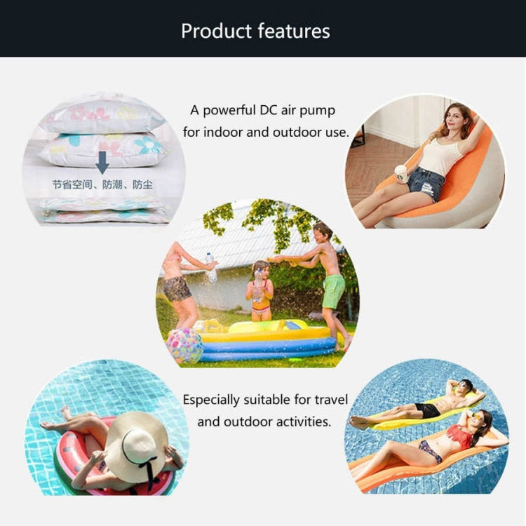 HT-426 USB Electric Air Pump for Rubber Boat Inflatable Bed (White) - Inflatable Pump by buy2fix | Online Shopping UK | buy2fix
