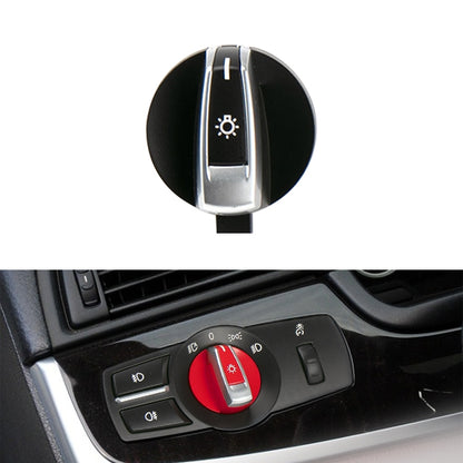 Car Headlight  Switch Button Knob for BMW 5 Series 2010-2017, Left Driving (Black) - Car Light Accessories by buy2fix | Online Shopping UK | buy2fix