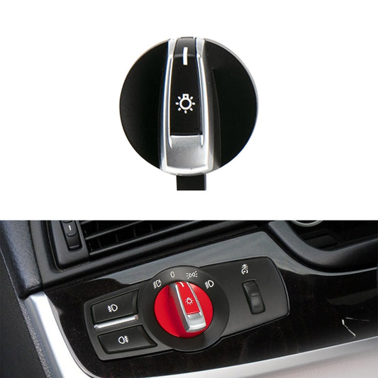 Car Headlight  Switch Button Knob for BMW 5 Series 2010-2017, Left Driving (Black) - Car Light Accessories by buy2fix | Online Shopping UK | buy2fix