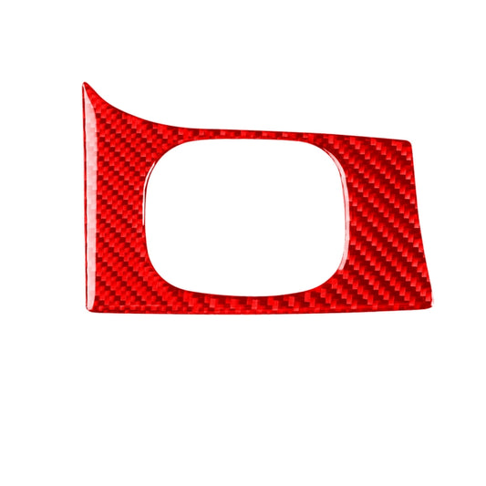 Carbon Fiber Car Headlight Switch Panel Sticker for Chevrolet Corvette C5 1998-2004, Left Drive(Red) by buy2fix