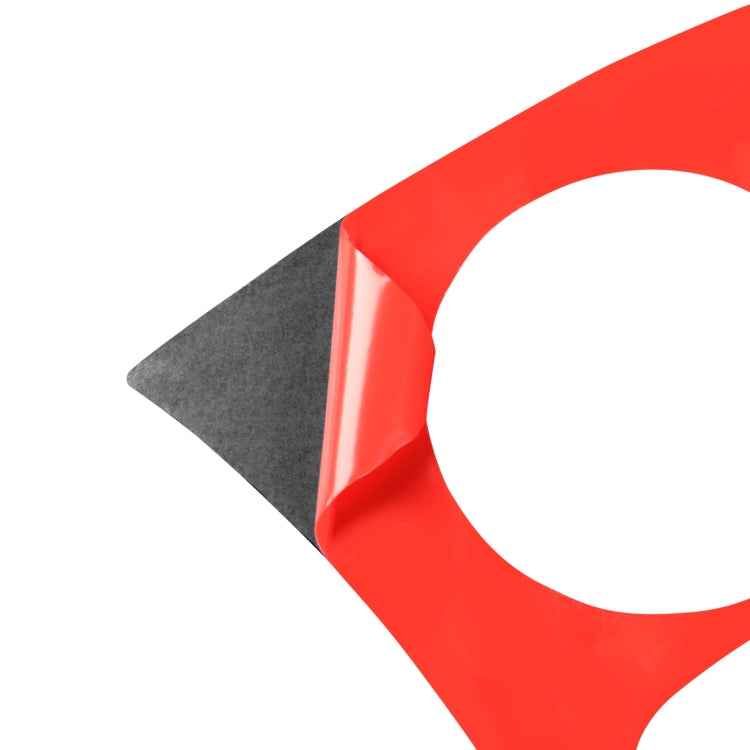 Carbon Fiber Car Key Panel Sticker for Chevrolet Corvette C5 1998-2004, Left Drive(Red) - Car Interior Mouldings by buy2fix | Online Shopping UK | buy2fix