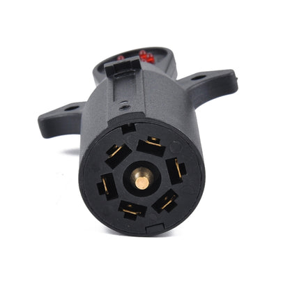 12V 7-Way Blade Trailer Light Wiring Circuit Tester Round Adapter 7 Pin US Plug Signal Tester - Electronic Test by buy2fix | Online Shopping UK | buy2fix