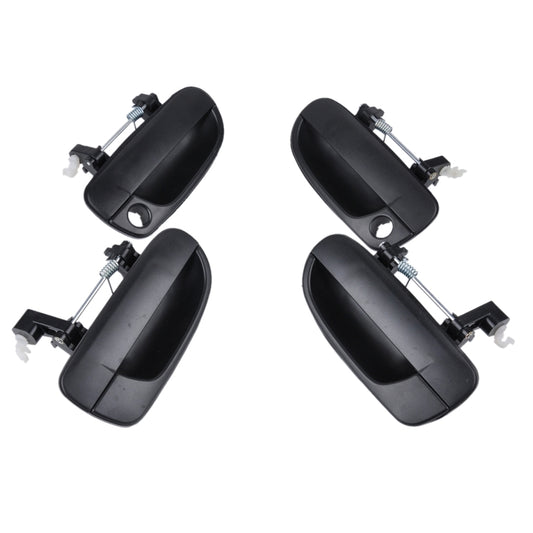 4 PCS Car Front Rear Left Right Outside Door Handles 82660-25000FR / 82650-25000FL / 83660-25000RR / 83650-25000RL for Hyundai Accent - Door Handles by buy2fix | Online Shopping UK | buy2fix