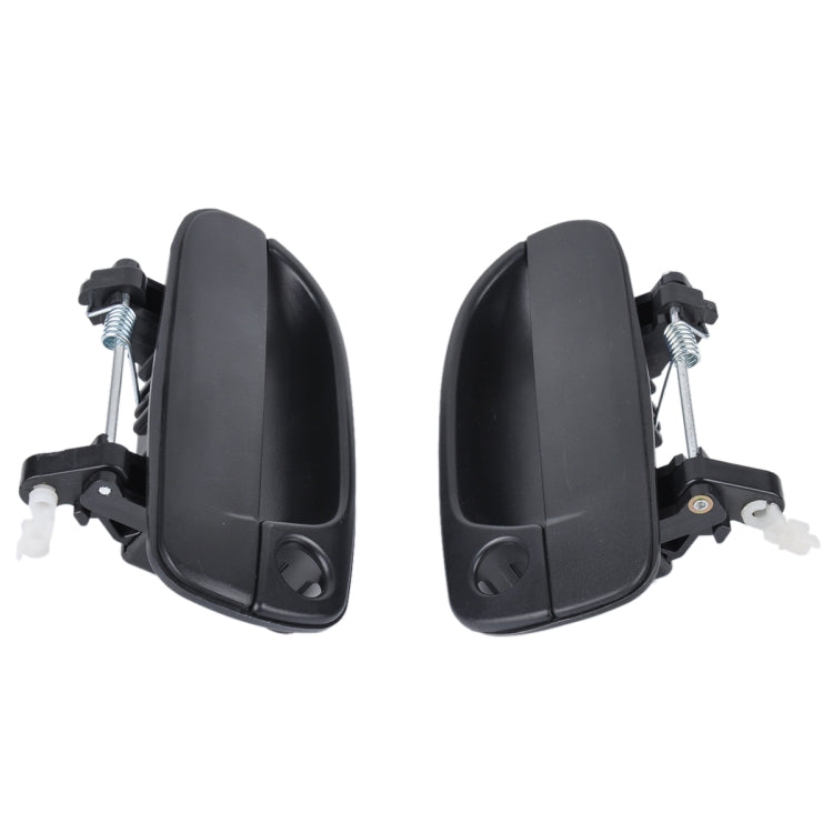 4 PCS Car Front Rear Left Right Outside Door Handles 82660-25000FR / 82650-25000FL / 83660-25000RR / 83650-25000RL for Hyundai Accent - Door Handles by buy2fix | Online Shopping UK | buy2fix