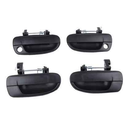 4 PCS Car Front Rear Left Right Outside Door Handles 82660-25000FR / 82650-25000FL / 83660-25000RR / 83650-25000RL for Hyundai Accent - Door Handles by buy2fix | Online Shopping UK | buy2fix