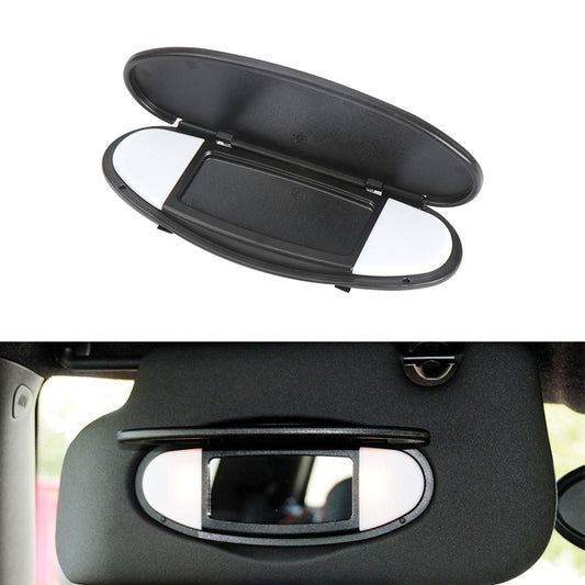 Car Sunshade Makeup Mirror Sun Visor for BMW mini R50R56, Left Driving (Black) - Sunglasses & Glasses Clips by buy2fix | Online Shopping UK | buy2fix