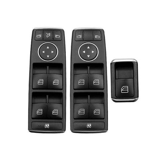 Car Window Glass Lift Switch for Mercedes-Benz W166, Left Driving High Configuration Version - Car Switches by buy2fix | Online Shopping UK | buy2fix