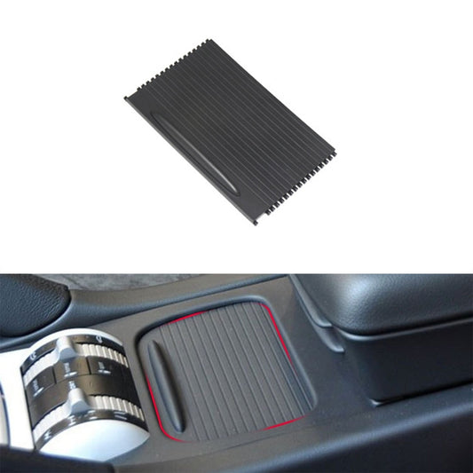 Car Center Console Water Cup Holder Cover Trim for Porsche Cayenne 2003-2010, Left Driving (Black) - Stowing Tidying by buy2fix | Online Shopping UK | buy2fix