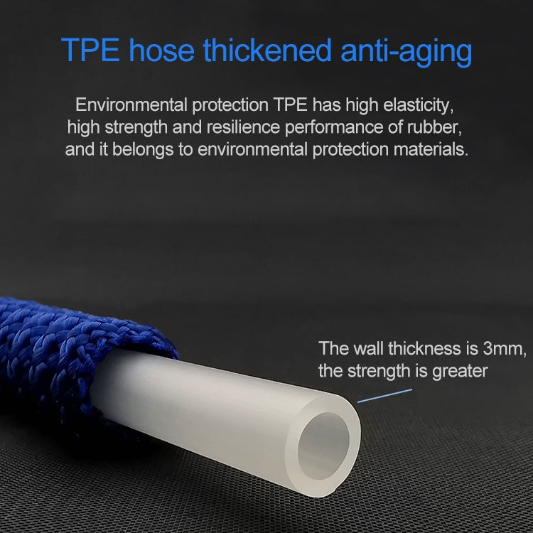 50ft 5m Telescopic Soft Tube Household Car High PressureWash Water Gun Spayer Nozzle Garden Irrigation Set (Red) by buy2fix