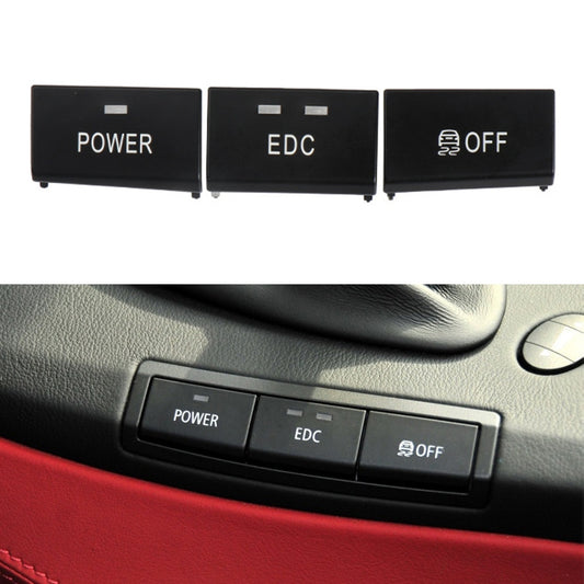 Car No. 1 Center Console Switch Button for BMW 3 Series M3 2005-2012, Left Driving - Car Switches by buy2fix | Online Shopping UK | buy2fix
