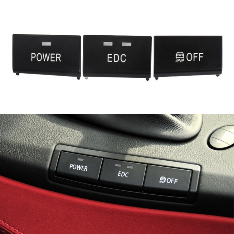 Car No. 2 Center Console Switch Button for BMW 3 Series M3 2005-2012, Left Driving - Car Switches by buy2fix | Online Shopping UK | buy2fix