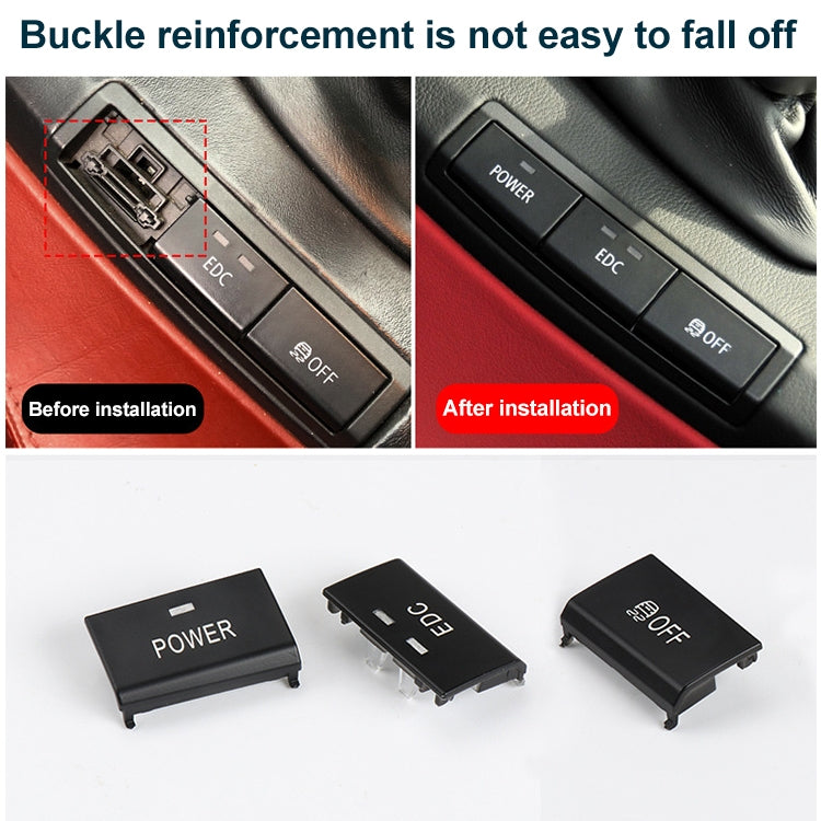 Car No. 2 Center Console Switch Button for BMW 3 Series M3 2005-2012, Left Driving - Car Switches by buy2fix | Online Shopping UK | buy2fix