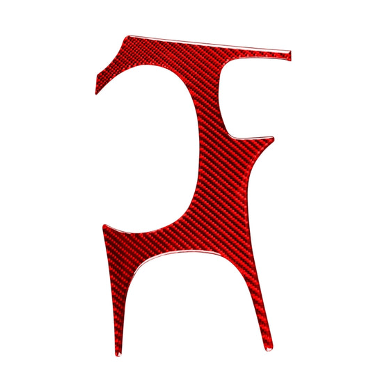 Carbon Fiber Car Gear Panel Sticker for Chevrolet Corvette C5 1998-2004, Left Drive (Red) - Car Interior Mouldings by buy2fix | Online Shopping UK | buy2fix