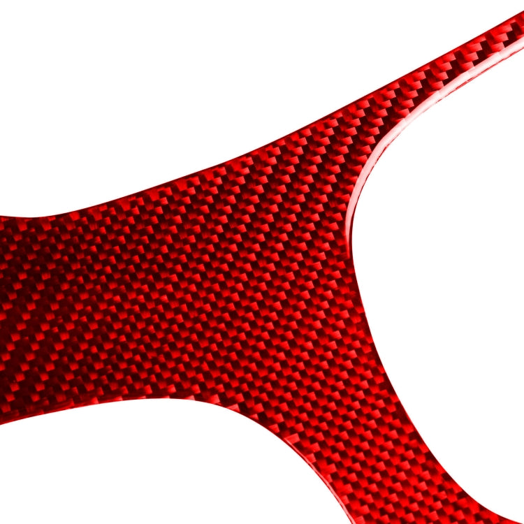 Carbon Fiber Car Gear Panel Sticker for Chevrolet Corvette C5 1998-2004, Left Drive (Red) - Car Interior Mouldings by buy2fix | Online Shopping UK | buy2fix