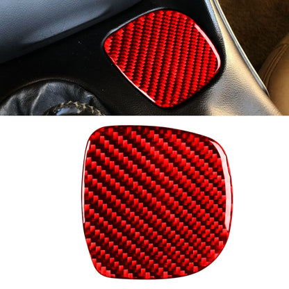 Carbon Fiber Car Cup Holder Sticker for Chevrolet Corvette C5 1998-2004, Left Drive (Red) - Car Interior Mouldings by buy2fix | Online Shopping UK | buy2fix