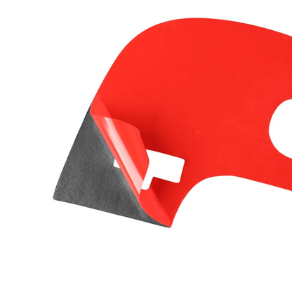 Carbon Fiber Car Lower Console Sticker for Chevrolet Corvette C5 2000-2004, Left Drive (Red) - Car Interior Mouldings by buy2fix | Online Shopping UK | buy2fix