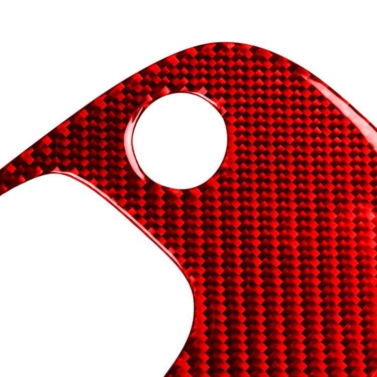 3 in 1 Carbon Fiber Car Gear Panel Sticker Kits D for Chevrolet Corvette C5 1998-2004, Left Drive(Red) - Car Interior Mouldings by buy2fix | Online Shopping UK | buy2fix