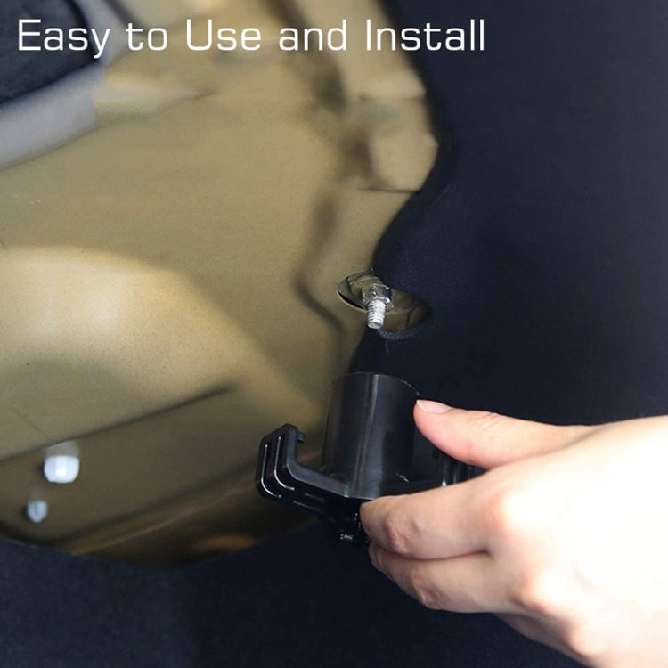 Car Trunk Grocery Bag Hook for Tesla Model 3(Black) by buy2fix