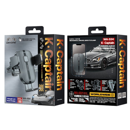 WK WA-S54 K Captain Speed Series Mechanic Car Air Outlet Holder(Black) - Universal Car Holders by WK | Online Shopping UK | buy2fix