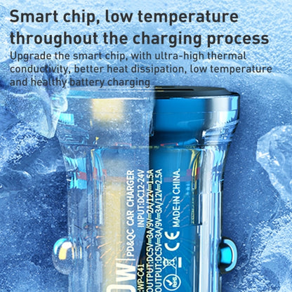 WK WP-C40 Vanguard Series 15W Daul USB Car Charger - Car Charger by WK | Online Shopping UK | buy2fix