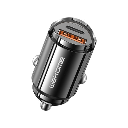WK WP-C38 Mini PD20W USB + Type-C Car Charger - Car Charger by WK | Online Shopping UK | buy2fix