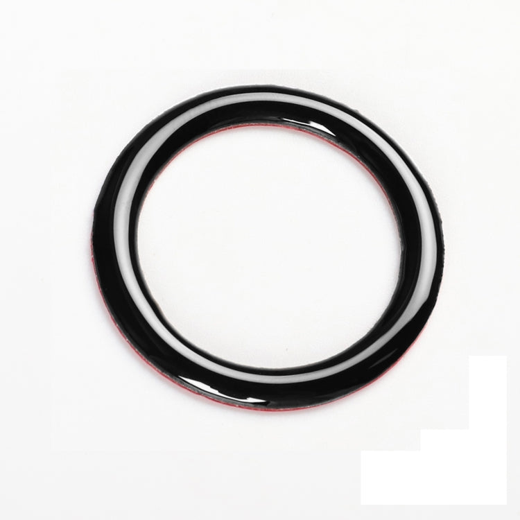 For BMW 3 Series E90/E92/E93 2009-2012 Car One-button Start Carbon Fiber Trim Ring, Left and Right Drive Universal - Car Interior Mouldings by buy2fix | Online Shopping UK | buy2fix