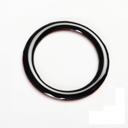 For BMW 3 Series E90/E92/E93 2009-2012 Car One-button Start Carbon Fiber Trim Ring, Left and Right Drive Universal - Car Interior Mouldings by buy2fix | Online Shopping UK | buy2fix