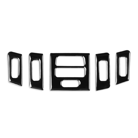For BMW 3 Series E90/E92/E93 2005-2012 5pcs High Profile Car Air Conditioner Air Outlet Decorative Sticker, Left and Right Drive Universal - Car Interior Mouldings by buy2fix | Online Shopping UK | buy2fix